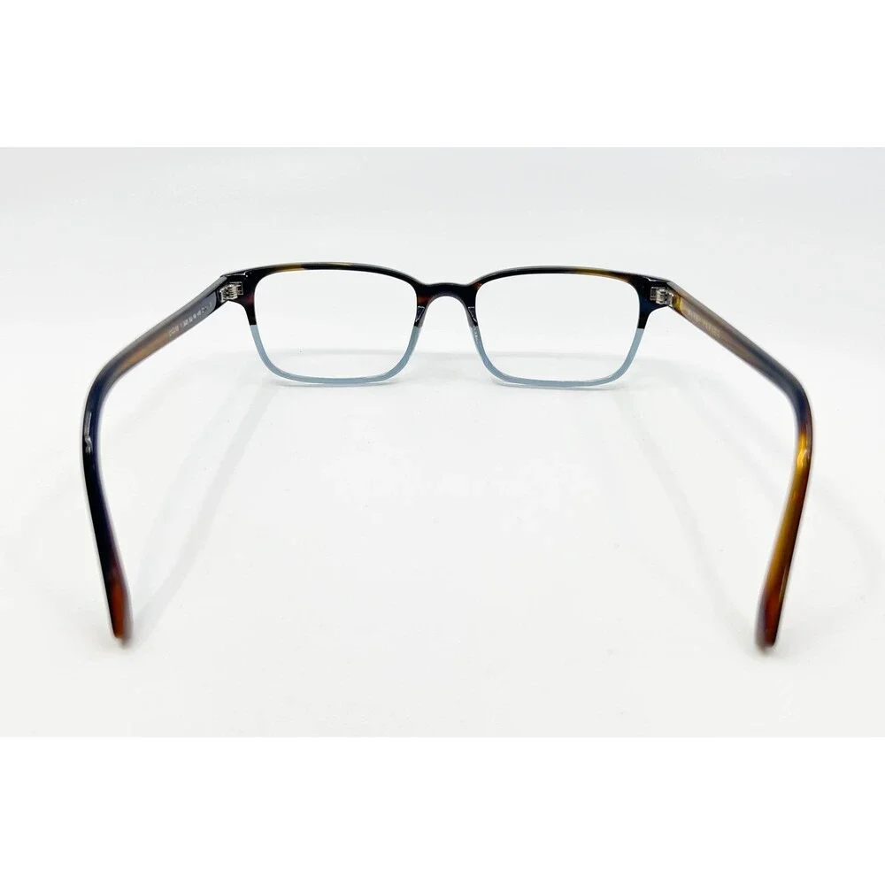 Warby Parker Crane Eyeglasses Mens Blue Tortoise Ombre 52-18-145